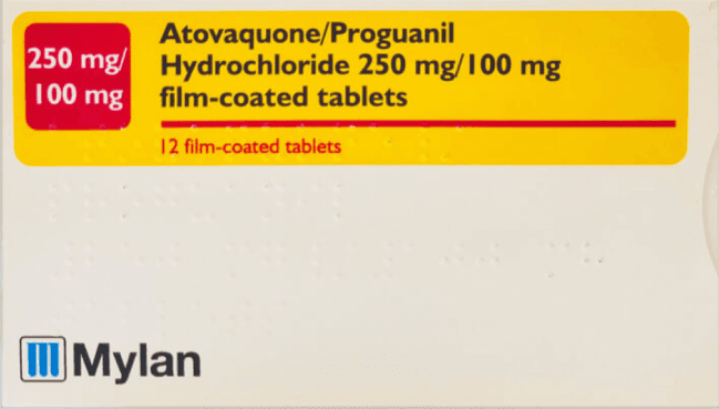 Image for Atovaquone/Proguanil